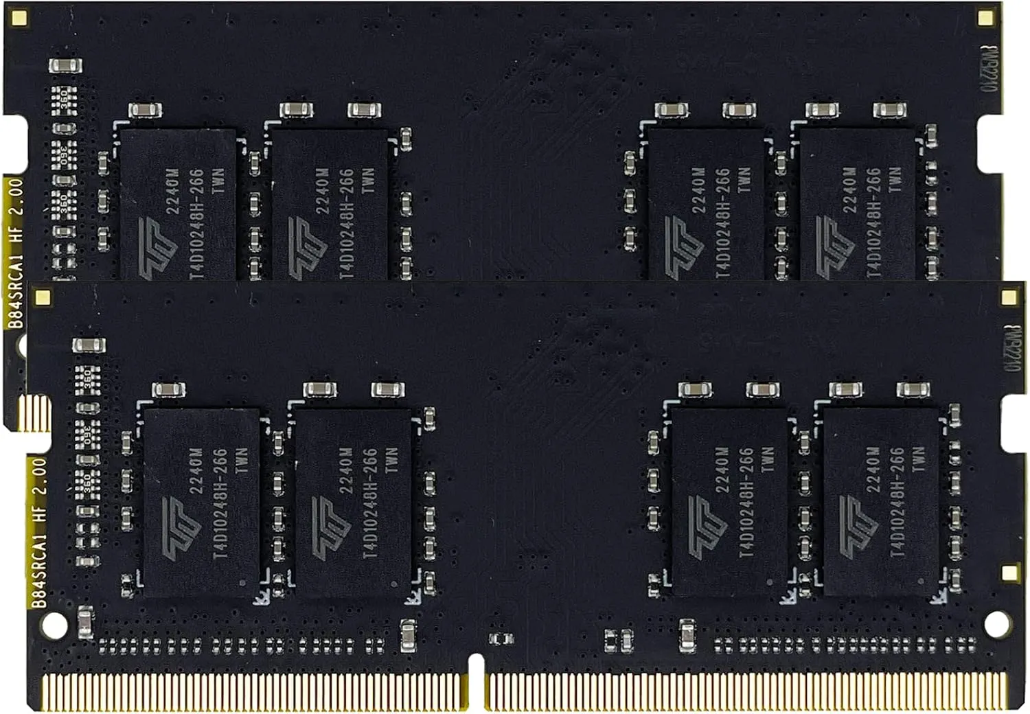 Timetec Hynix IC DDR4 2400MHz PC4-19200 Unbuffered Non-ECC 1.2V CL16 1Rx8 Single Rank 260 Pin SODIMM Laptop Notebook Computer Memory RAM Module Upgrade (Dual Rank 8GBK2)