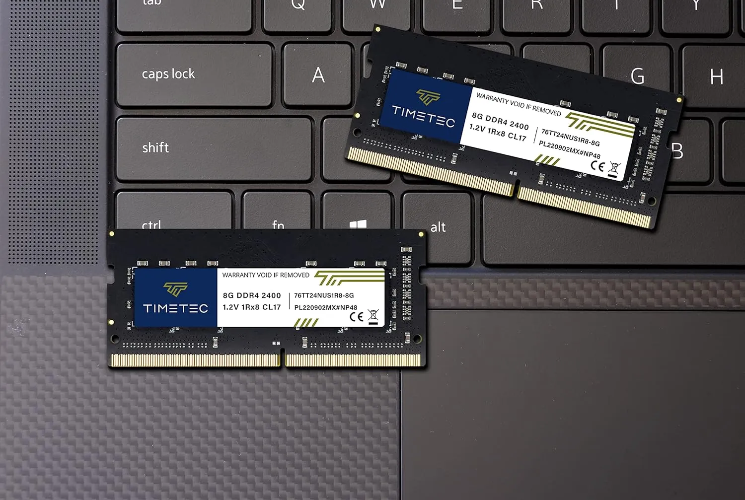 Timetec Hynix IC DDR4 2400MHz PC4-19200 Unbuffered Non-ECC 1.2V CL16 1Rx8 Single Rank 260 Pin SODIMM Laptop Notebook Computer Memory RAM Module Upgrade (Dual Rank 8GBK2)