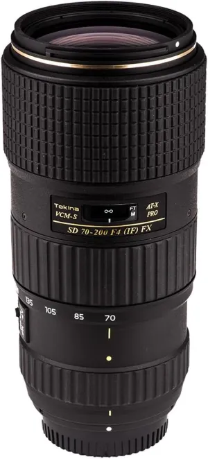 Tokina ATXAF720FXN 70-200mm f/4 Pro FX VCM-S Lens for Nikon (Renewed)