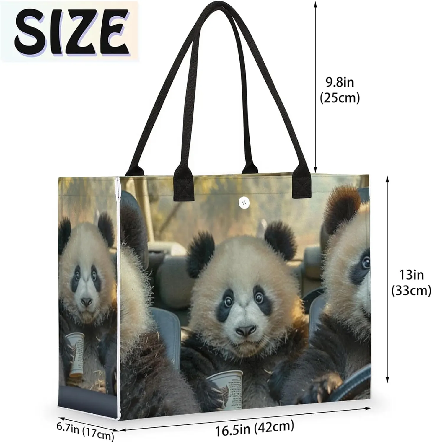 Tote Bag for Women Reusable Canvas Shoulder Bag