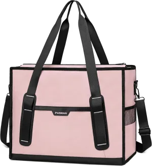 Tote Bag for Women,Utility Large Work Tote Bag with Reinforced Pockets, Waterproof Nurse Bag,for Travel,Teacher
