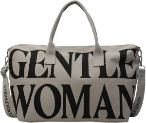 Tote Bag Large Crossbody Shoulder Bag with Top Handle and Zipper Canvas Purse Travel Work Daily Bag for Women