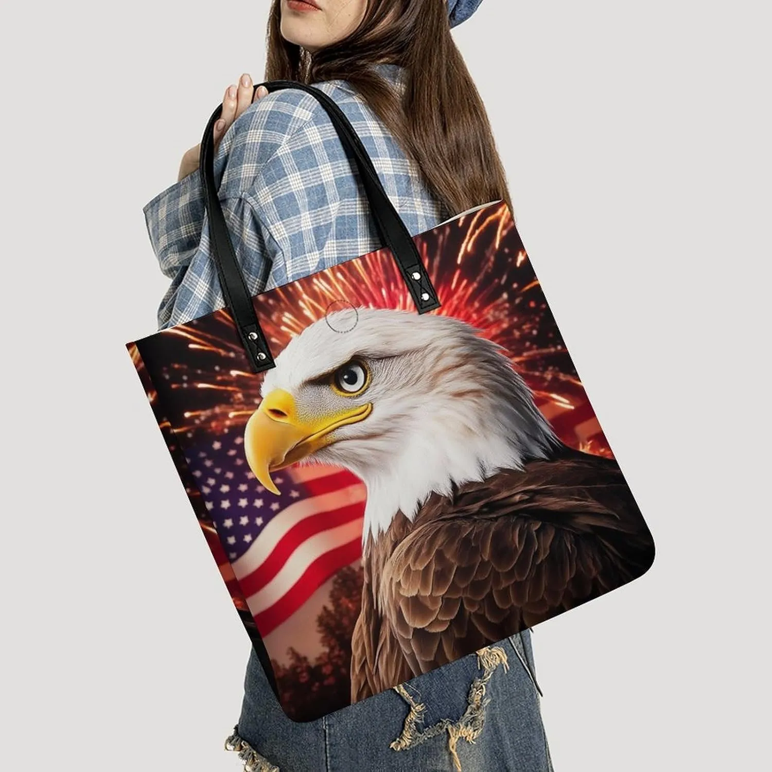 Tote Bags Pu Leather Purses and Handbags for Women Ladies Shoulder Bags