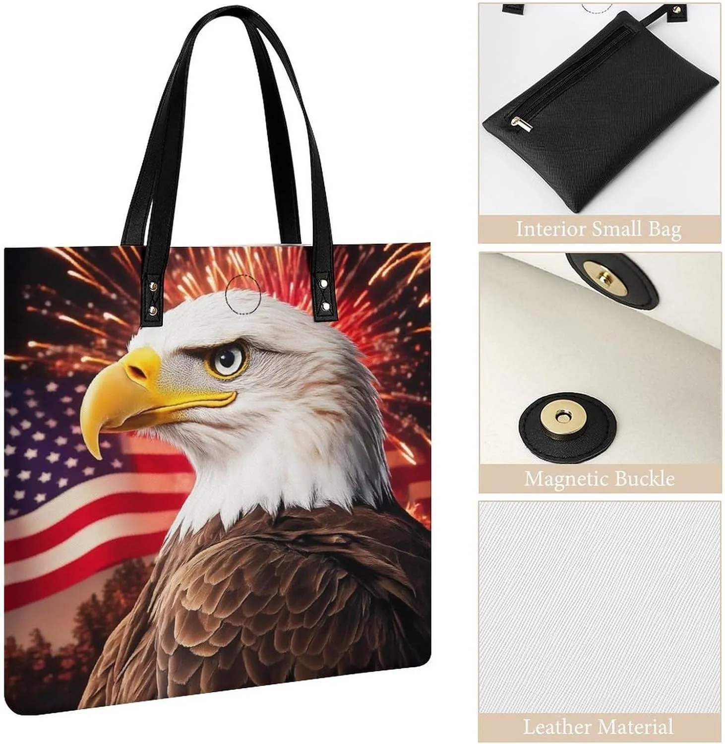 Tote Bags Pu Leather Purses and Handbags for Women Ladies Shoulder Bags