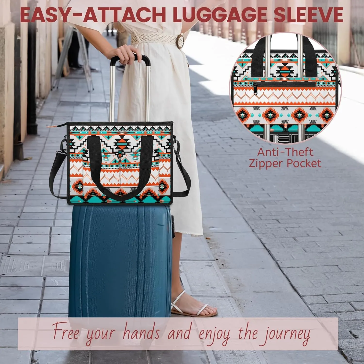 Tote Satchel Bag Set 3PCS for Women,Travel Shoulder Bag Handbag and Wallet Daily Use03