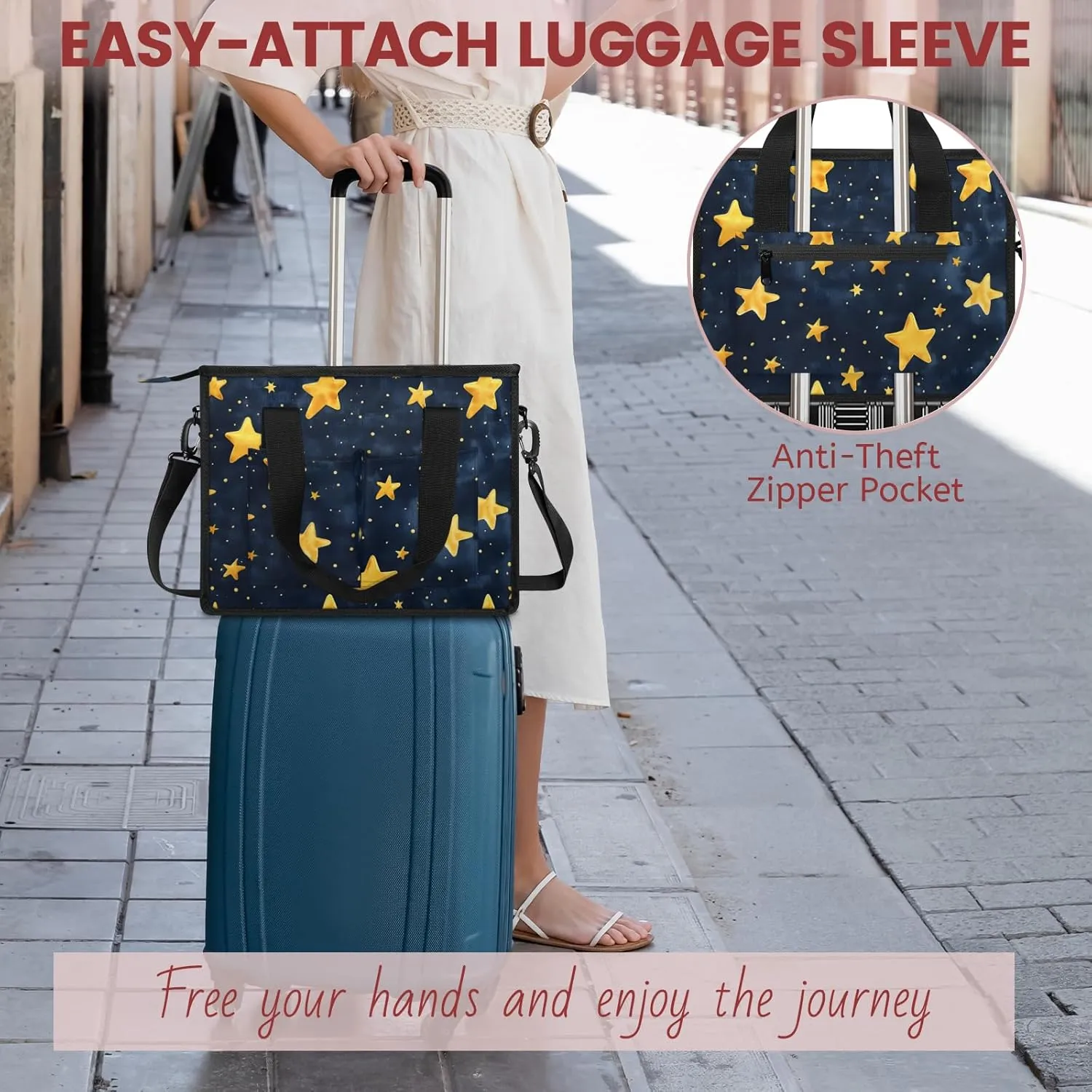 Tote Satchel Bag Set 3PCS for Women,Travel Shoulder Bag Handbag and Wallet Daily Use06
