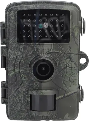 Trail Camera 1080P 16MP IP66 PIR Infrared Sensor, 60 Degree Angle Lens, Night, Wildlife Monitoring Camera with 2.0 Inch Display, for Outdoor Use