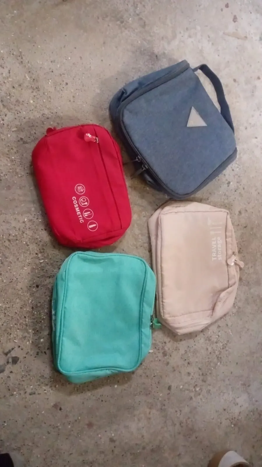 Travel Handheld Closure Cosmetic Wash with Bag Waterproof Bags(1 Multi-Functional Hook Portable Mix Bag Pc Zipper Classification Foldable Bag Performance-optimized Storage Cosmetic Design) Handbag Retro-inspired