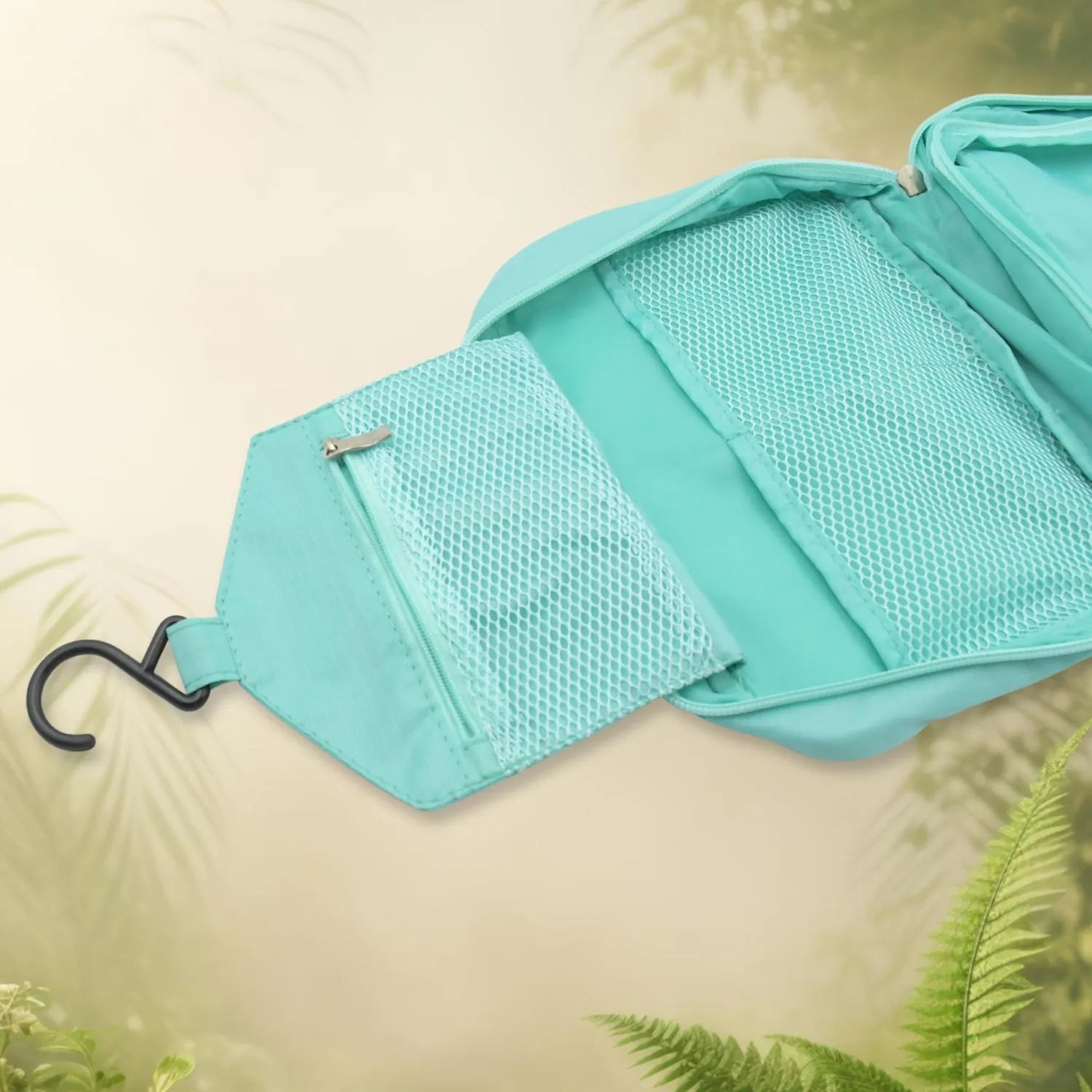 Travel Handheld Closure Cosmetic Wash with Bag Waterproof Bags(1 Multi-Functional Hook Portable Mix Bag Pc Zipper Classification Foldable Bag Performance-optimized Storage Cosmetic Design) Handbag Retro-inspired