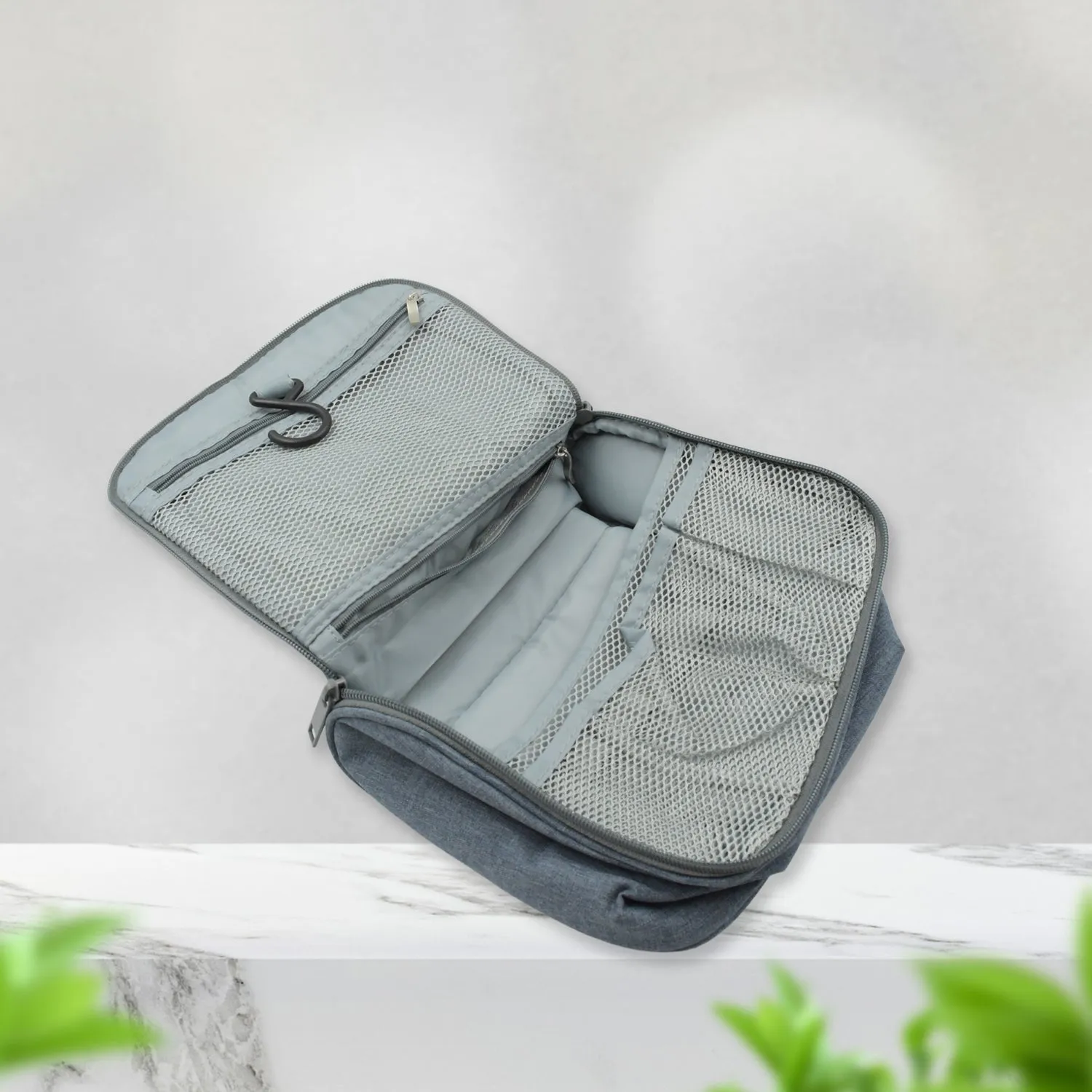 Travel Handheld Closure Cosmetic Wash with Bag Waterproof Bags(1 Multi-Functional Hook Portable Mix Bag Pc Zipper Classification Foldable Bag Performance-optimized Storage Cosmetic Design) Handbag Retro-inspired