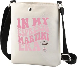 TSOTMO Tini Time Coquette Espresso Martini Era Makeup Bag - Espresso Martini Cocktail Gift
