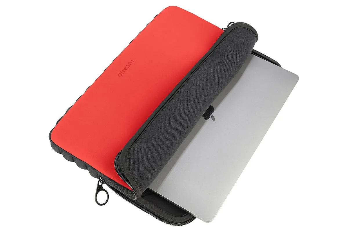 Tucano OFFROAD 13"/14" Laptop Sleeve | Coral Red