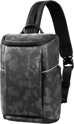 TULLIO Camera Bag Crossbody Small Waterproof Sling Purse for DLSR SLR Mirrorless Camera Photography Case Compatible with Canon,Nikon,Sony,Fuji