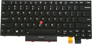 US Layout Replacement Keyboard for Lenovo ThinkPad T470 T480 (NO for T470s T470p T480s T480p) Laptop (Backlit)