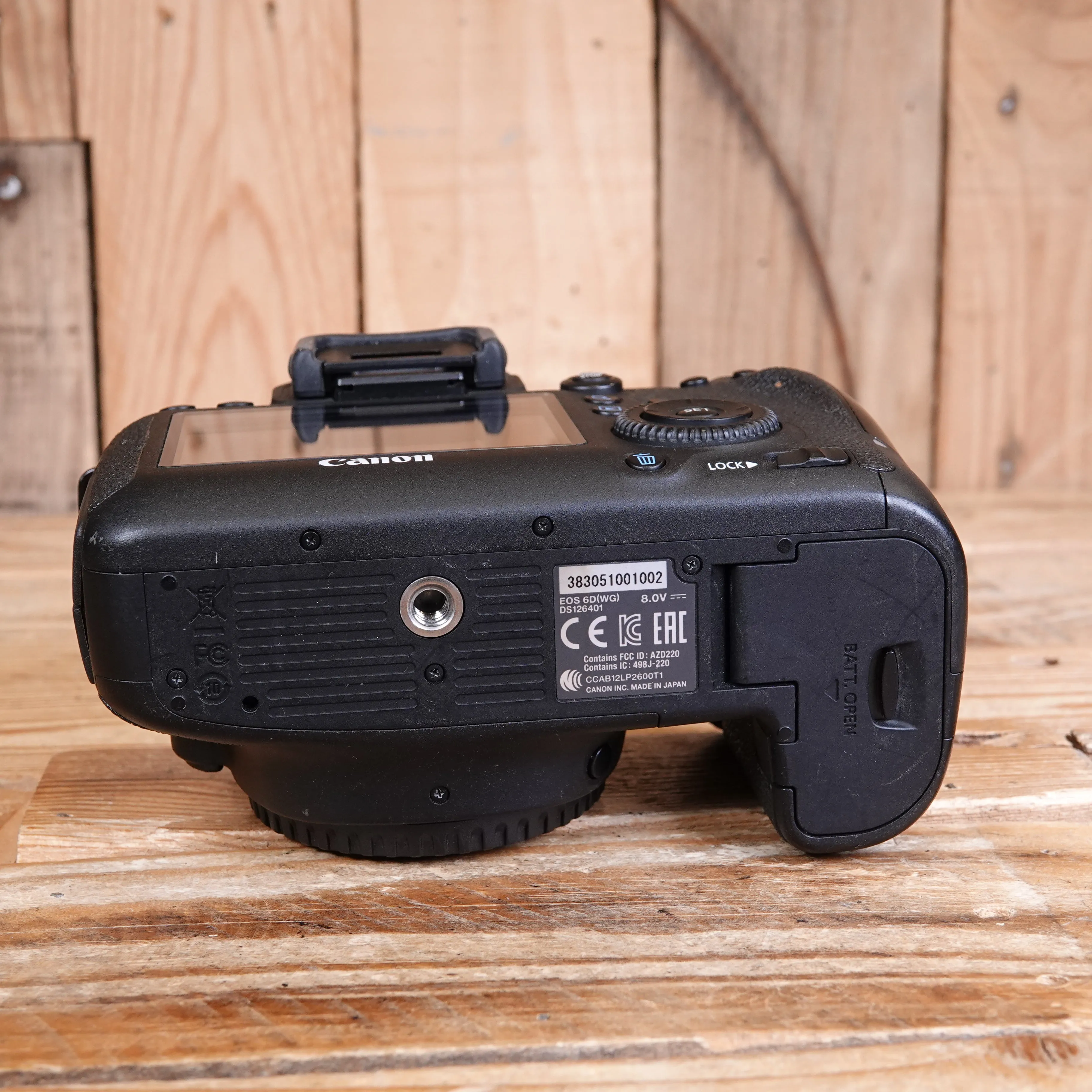 Used Canon EOS 6D Digital SLR Camera Body