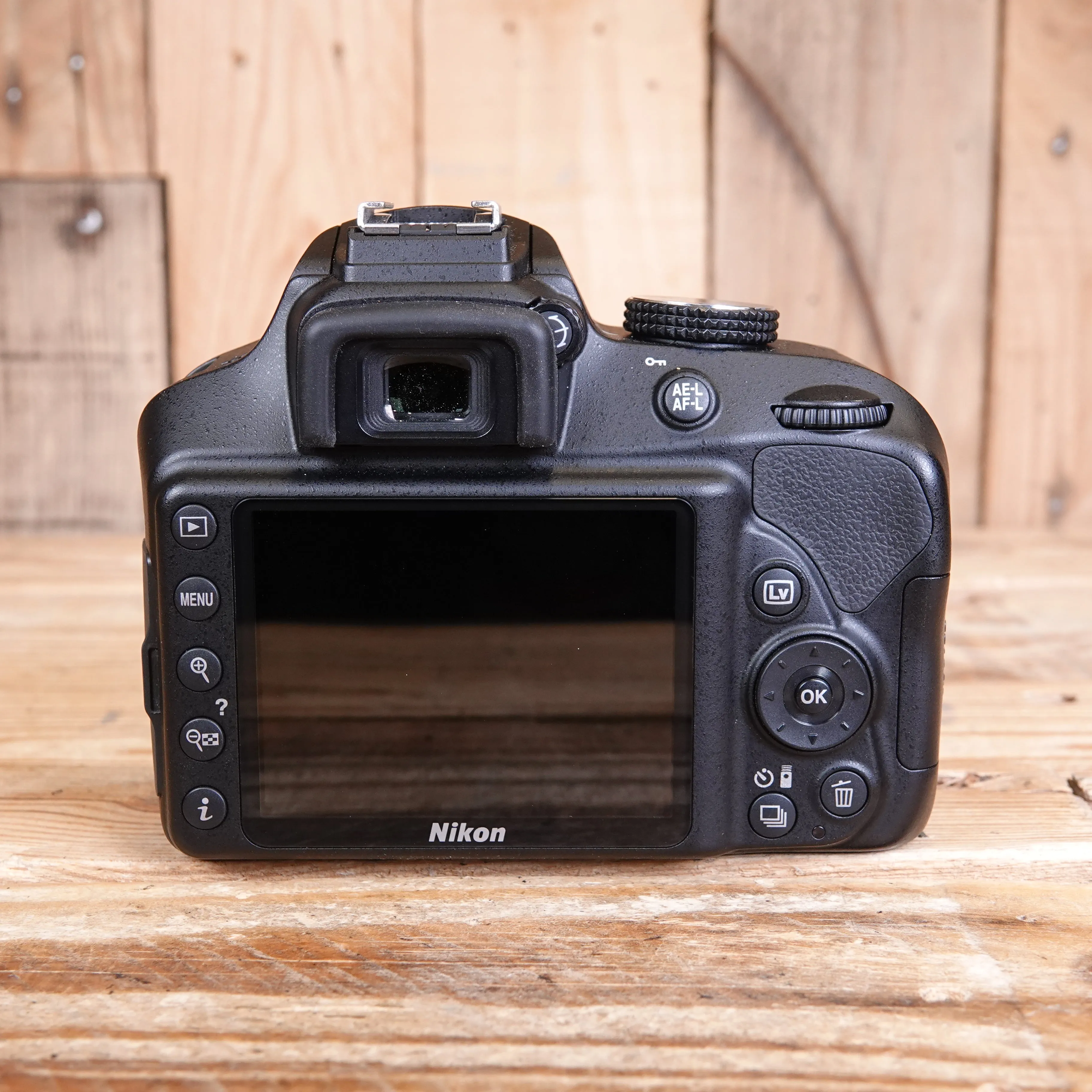 Used Nikon D3400 Black DSLR Camera Body