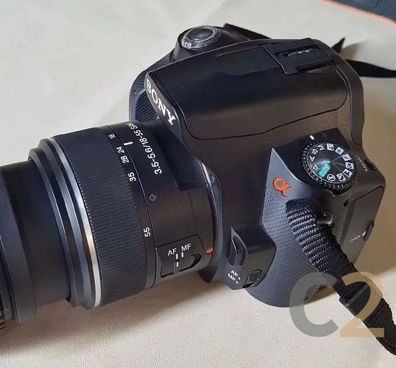 Used Sony A330 DSLR Camera with 18-55mm Stabilized Lens – 85% New, Flip Screen, Travel Ready