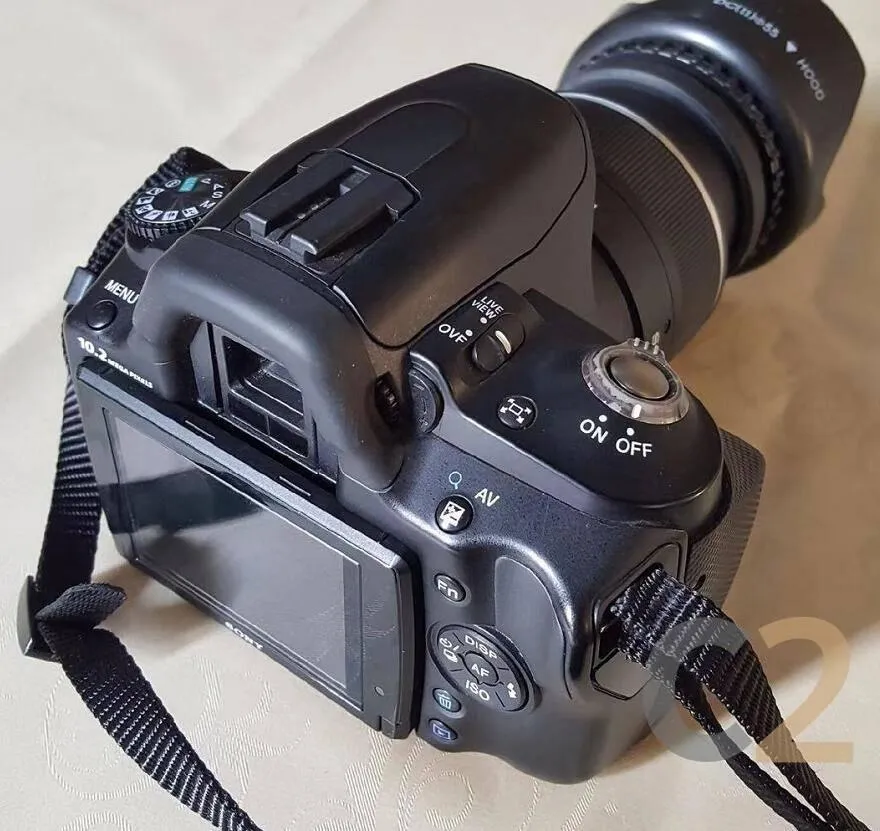 Used Sony A330 DSLR Camera with 18-55mm Stabilized Lens – 85% New, Flip Screen, Travel Ready
