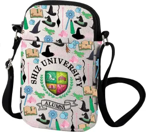 VAMSII Witch Inspired Crossbody Bag Shiz Universities Gift Shiz University Alumni Musical Shoulder Bag
