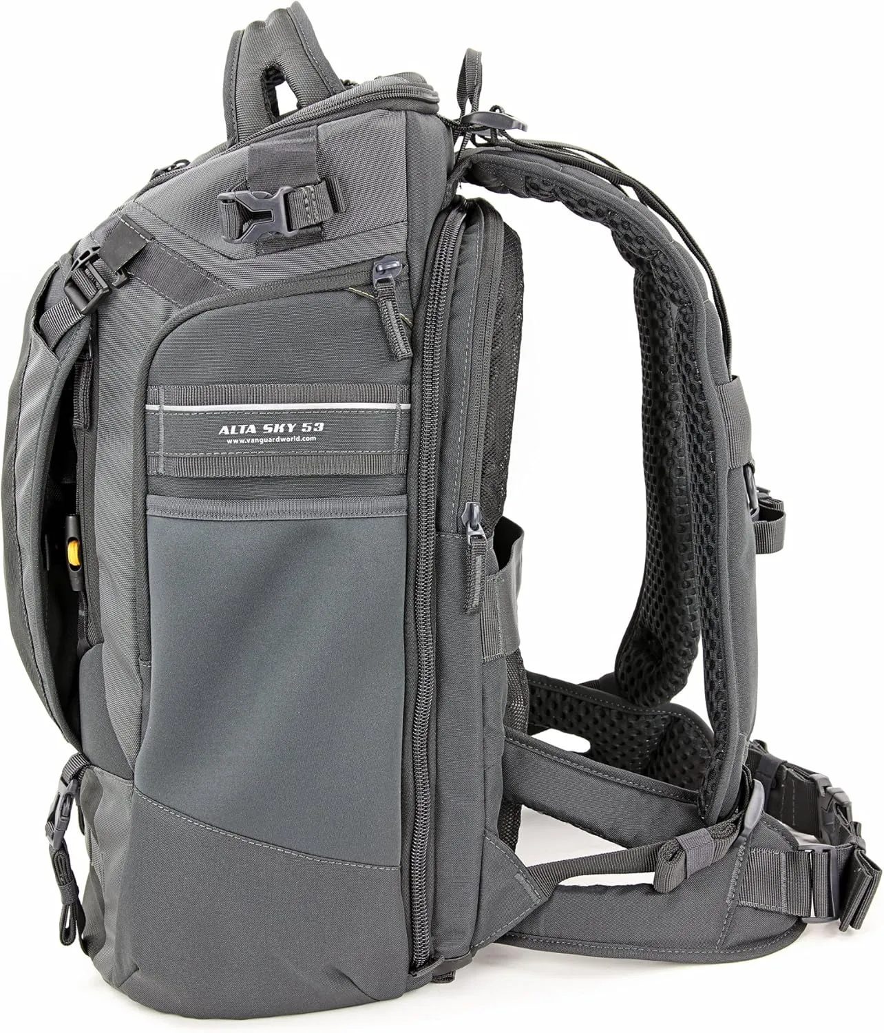 VANGUARD Alta Sky 53 Camera Backpack for Sony, Nikon, Canon, DSLR, Drones, Gray