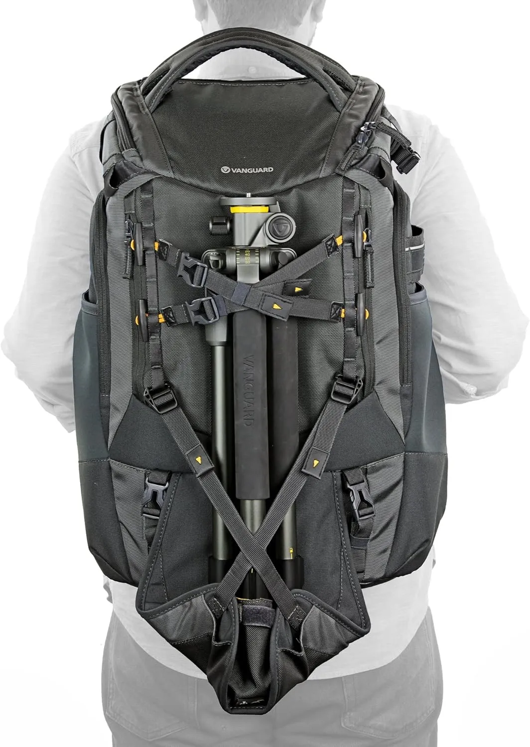 VANGUARD Alta Sky 53 Camera Backpack for Sony, Nikon, Canon, DSLR, Drones, Gray