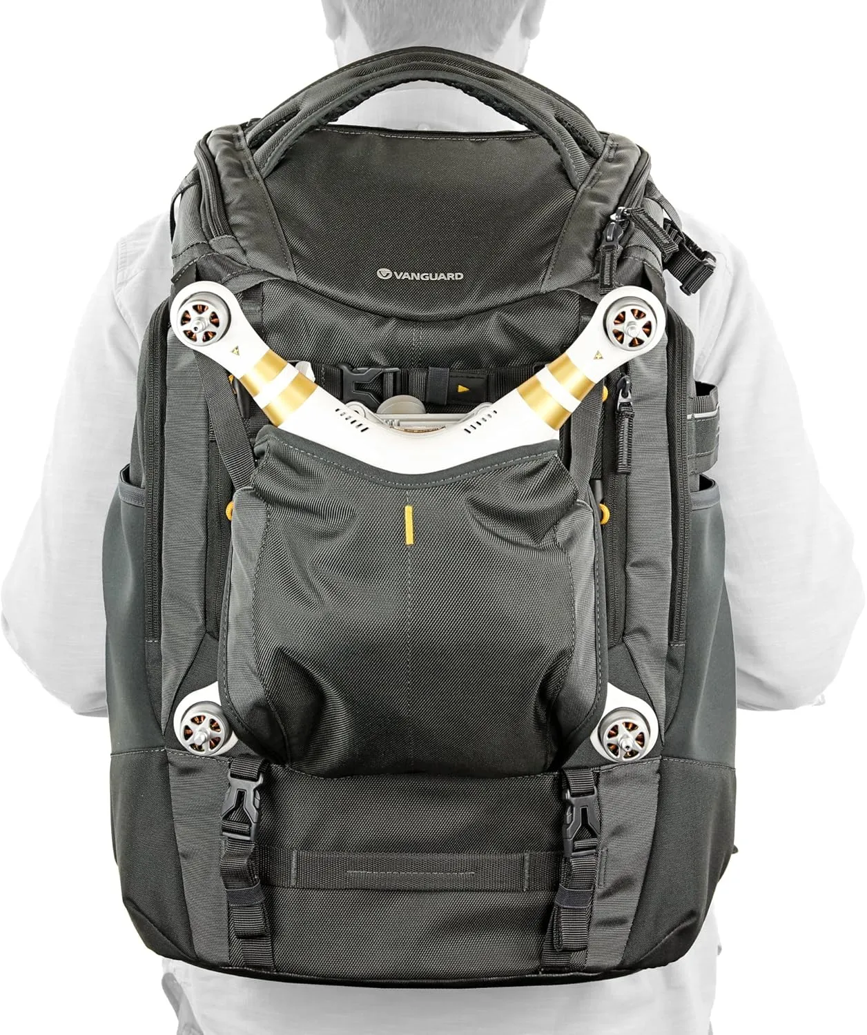 VANGUARD Alta Sky 53 Camera Backpack for Sony, Nikon, Canon, DSLR, Drones, Gray