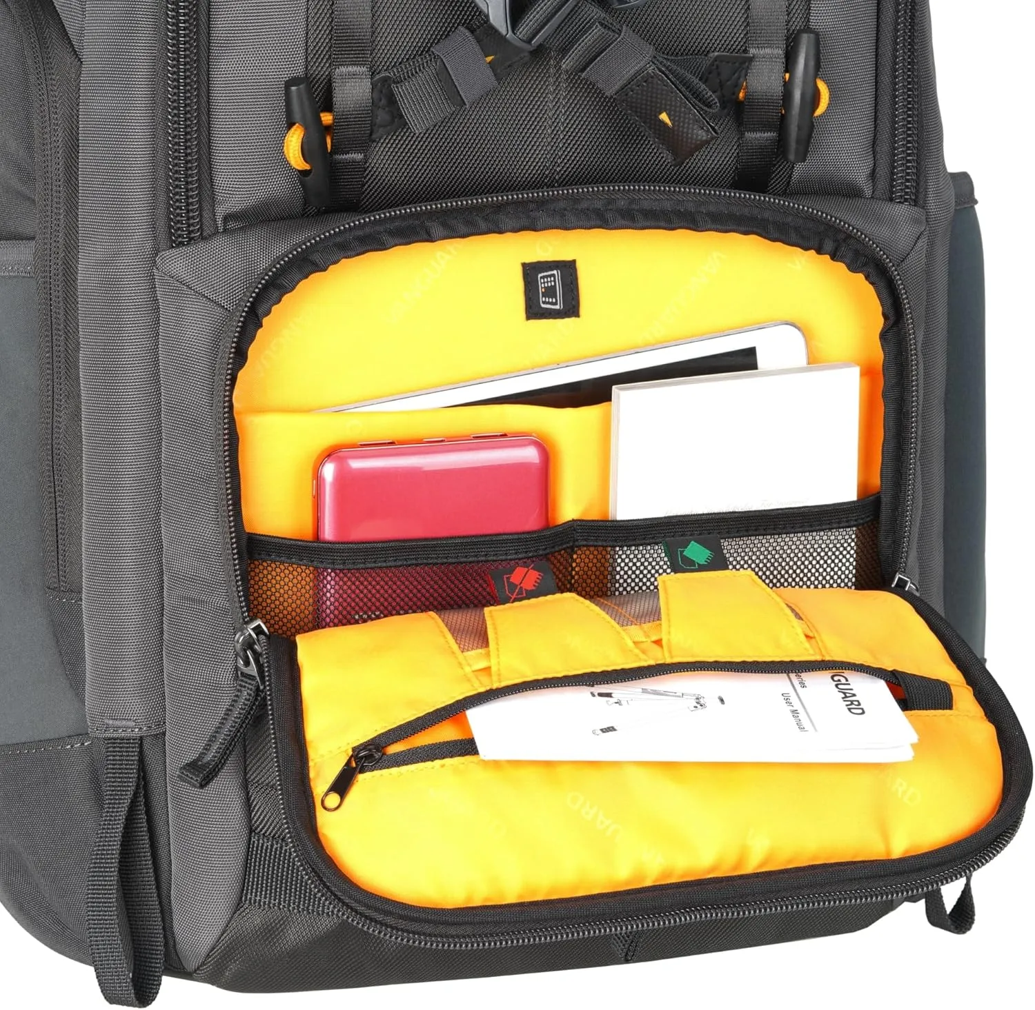 VANGUARD Alta Sky 62 Camera Backpack for up to 600 mm lens attached to a DSLR or Full-Frame Mirrorless Body
