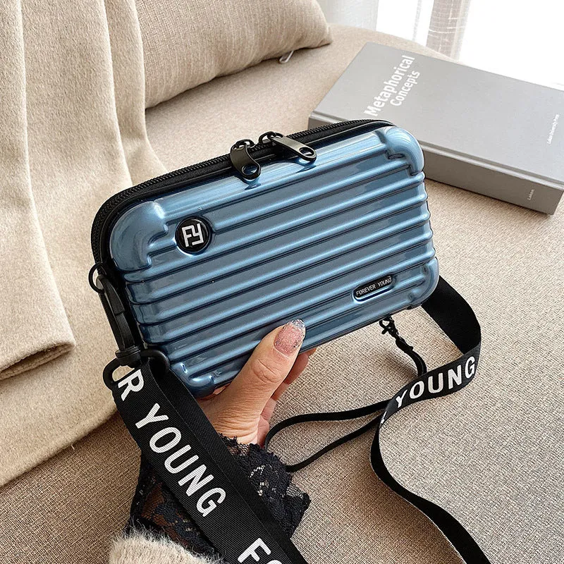 Versatile Women's Hard Mini Toiletry Storage Cosmetic Bags