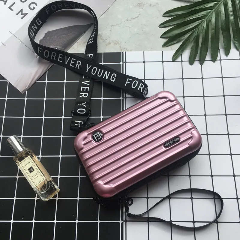 Versatile Women's Hard Mini Toiletry Storage Cosmetic Bags