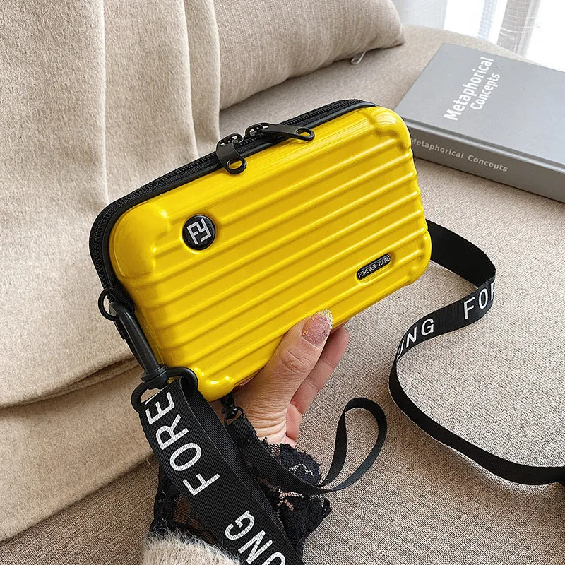 Versatile Women's Hard Mini Toiletry Storage Cosmetic Bags