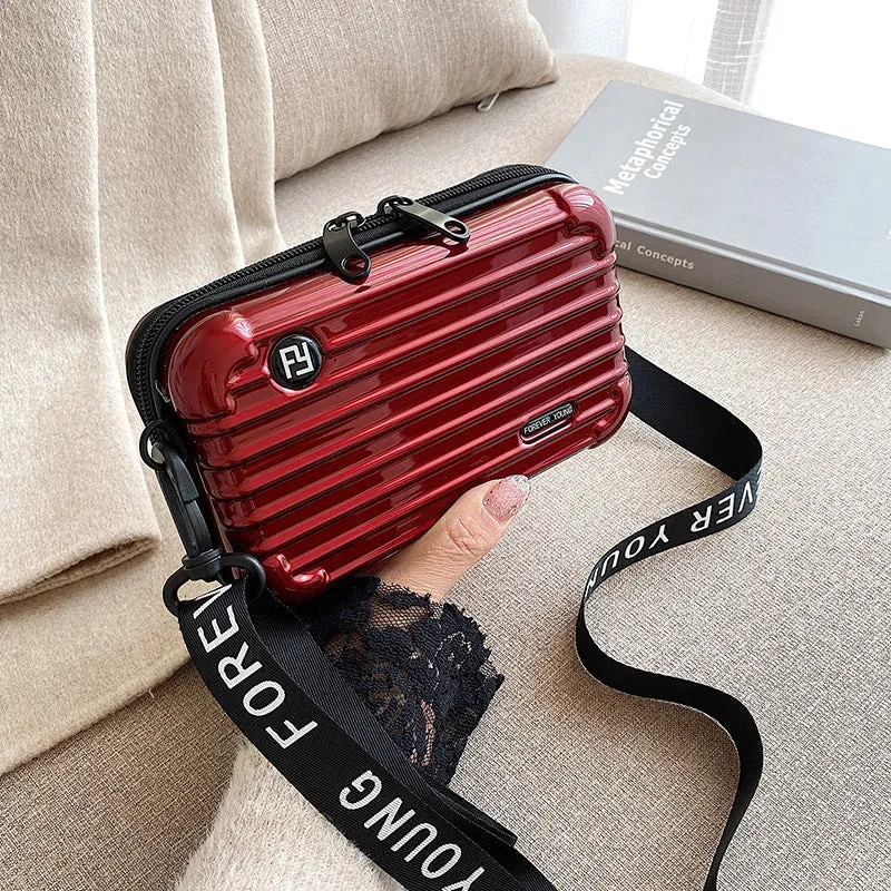 Versatile Women's Hard Mini Toiletry Storage Cosmetic Bags