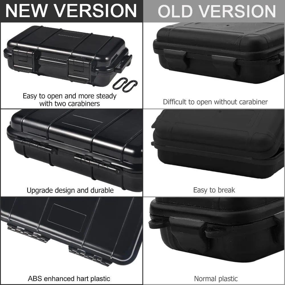 VGEBY1 Dry Storage Box, Watertight Case, Outdoor Products for Fishing Camping