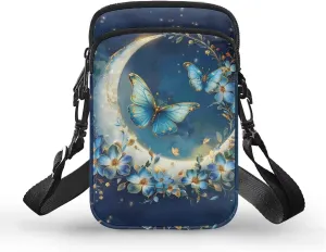 Vintage Crossbody Phone Bag for Women, Small Shoulder Purse and Handbag with Adjustable Strap