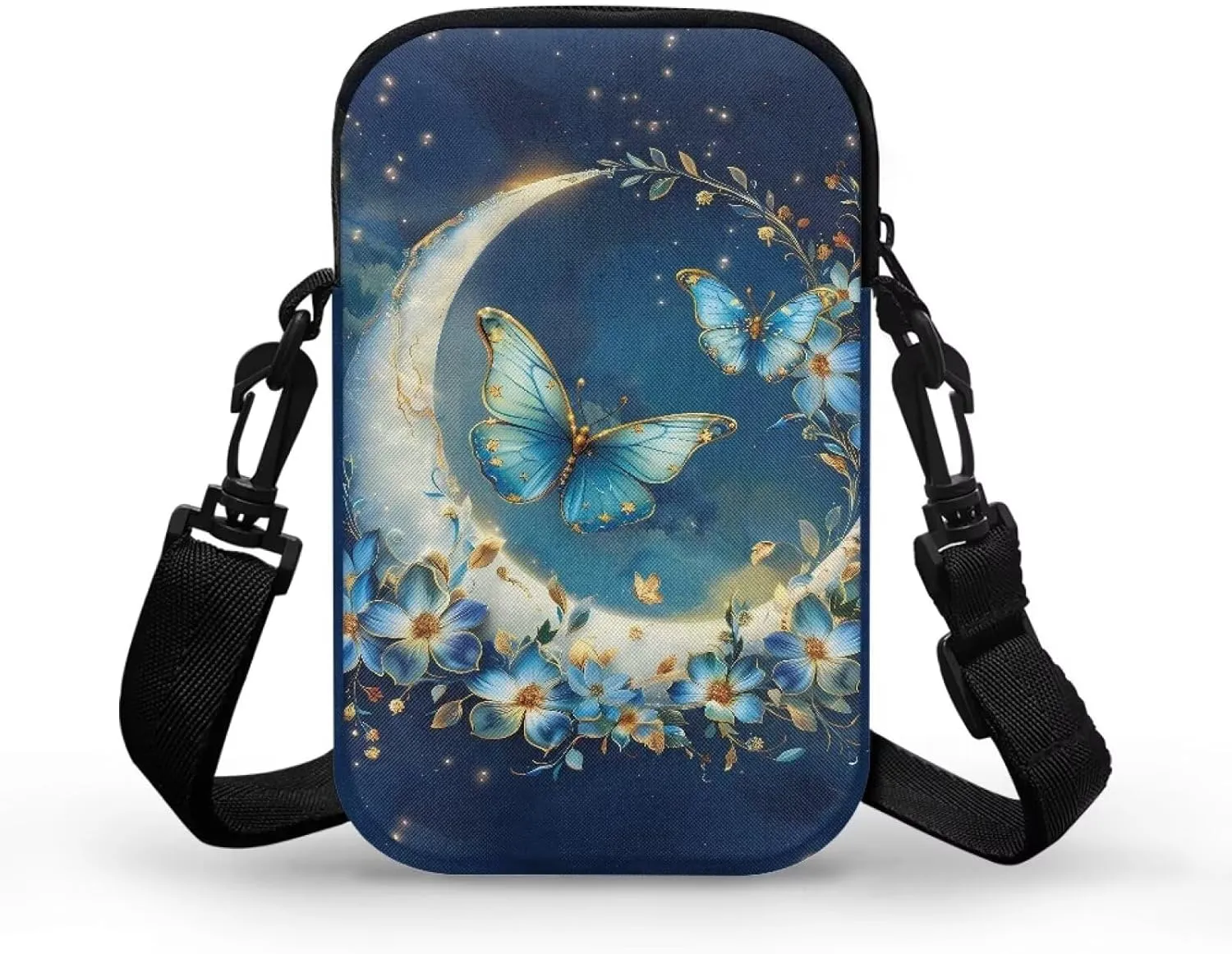 Vintage Crossbody Phone Bag for Women, Small Shoulder Purse and Handbag with Adjustable Strap