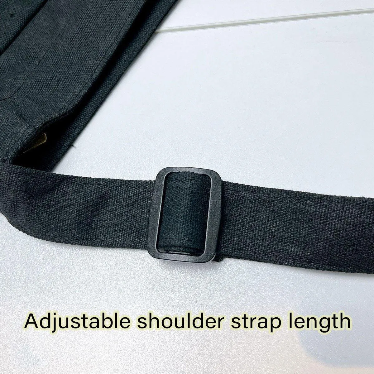 Vintage Tooling Style Large Capacity Canvas Shoulder Crossbody Bag Casual