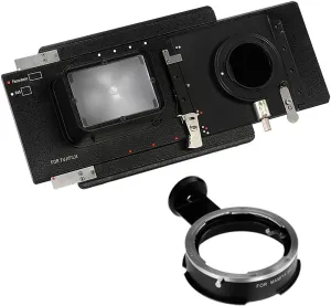 Vizelex RhinoCam for Fujifilm X-Mount MILC Cameras (Such as Fuji X-Pro1, X-E2, X-T1) with Mamiya 645 (M645) Lens Adapter - for Shift Stitching 645 Size and Panoramic Images