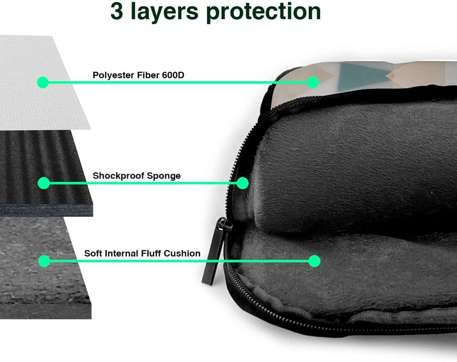 Water Mills Of Marble Texture Picture Oxford Cloth Shoulder Laptop Bag Stylish And Protective Shockproof Soft Lining