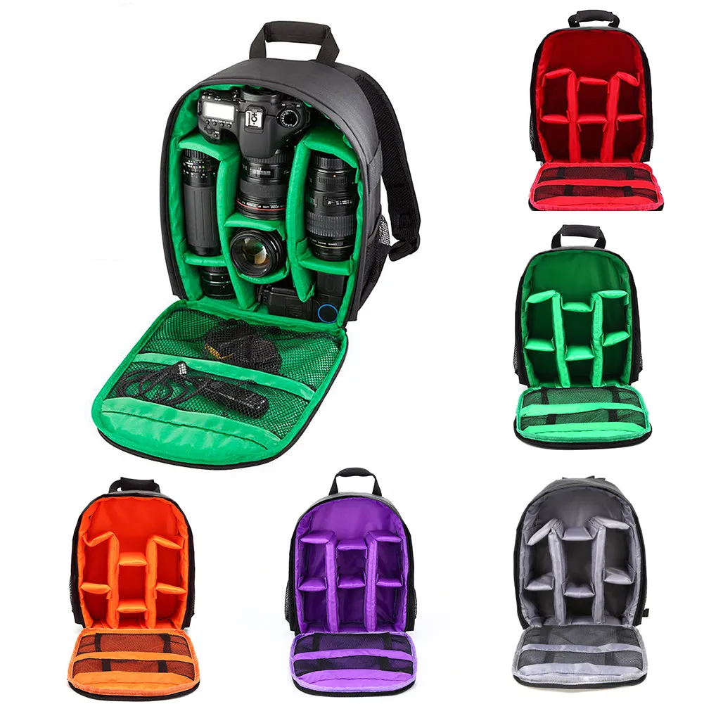 Waterproof DSLR Camera Backpack Photography Shoulder Bag Case for Canon Nikon