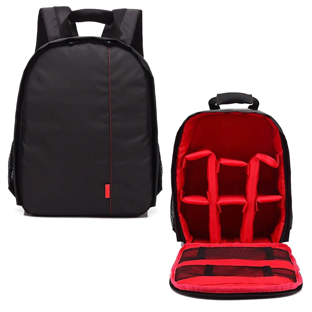 Waterproof DSLR Camera Backpack Photography Shoulder Bag Case for Canon Nikon