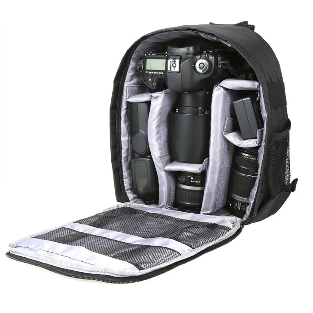 Waterproof DSLR Camera Backpack Photography Shoulder Bag Case for Canon Nikon