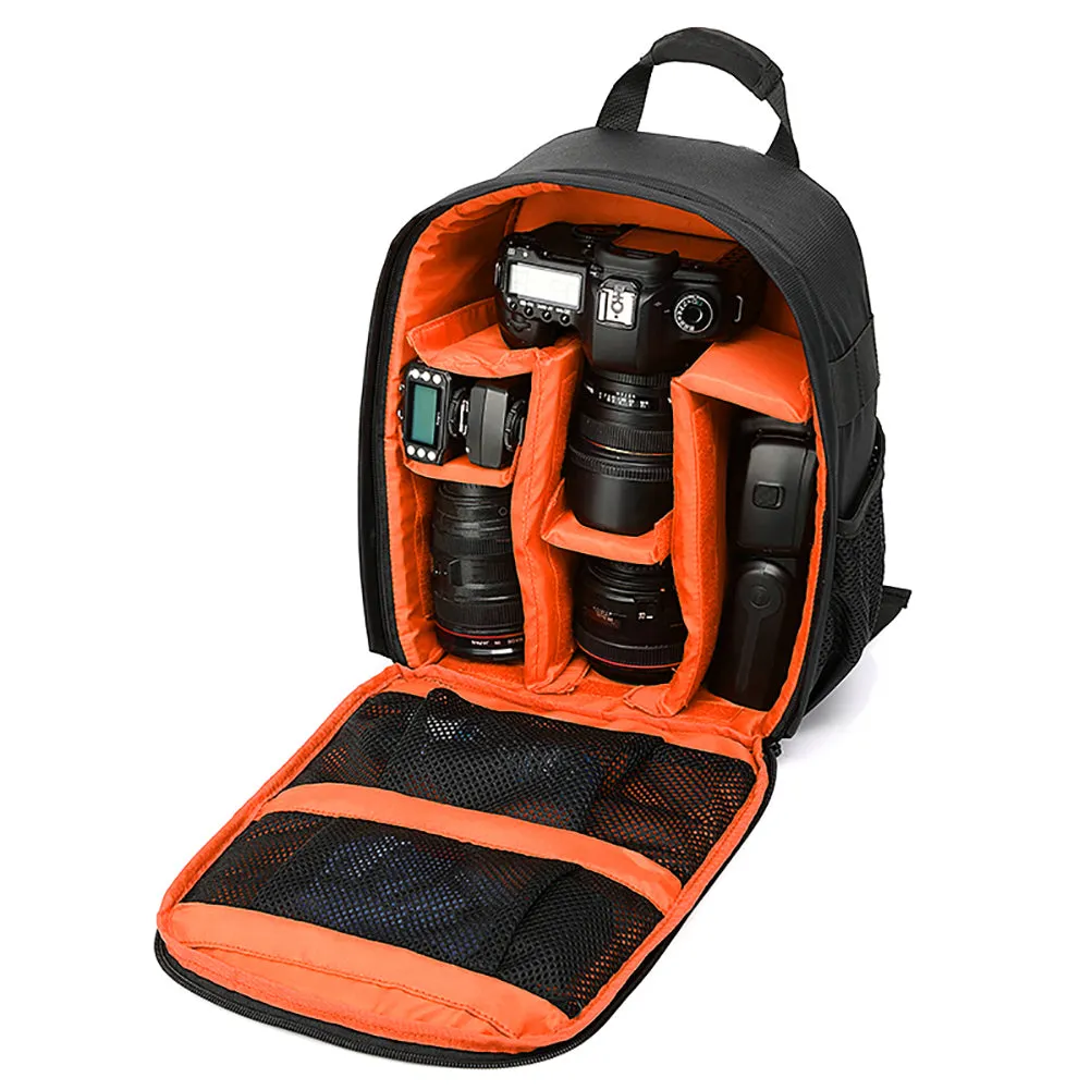 Waterproof DSLR Camera Backpack Photography Shoulder Bag Case for Canon Nikon