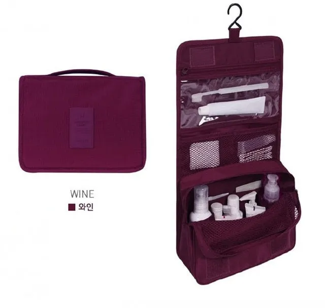 Waterproof High quality Women/Men Hanging Cosmetic Bags