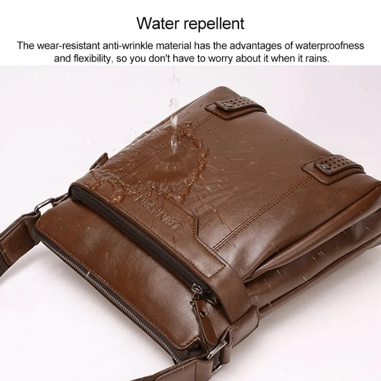 WEIXIER 15036 Multifunctional Men Business Messenger Bag Single Shoulder Bag with Handbag