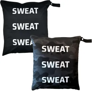 Wet Bags for Gym Clothes - Waterproof, Machine Washable Sweat Bags for Wet, Sweaty & Dirty Workout Gear - Smell Proof, Dry Bags for Sports, Travel, Yoga, Swimsuits & Towels - Small Gym Bag Organizer