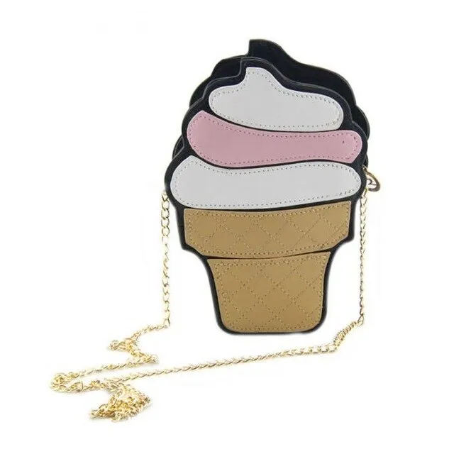 Women Funny Ice Cream Cake Bag