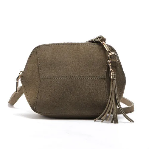 Women Tailored options Suede Premium at a great Clutch Fringe Crossbody Bag