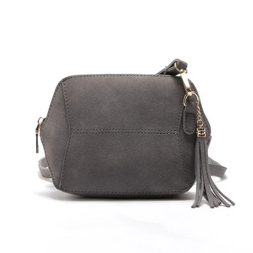 Women Tailored options Suede Premium at a great Clutch Fringe Crossbody Bag