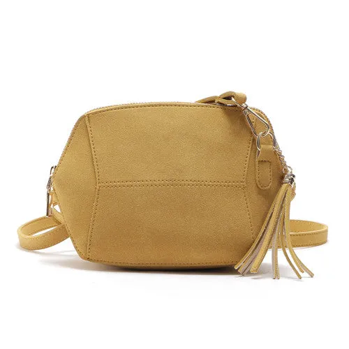 Women Tailored options Suede Premium at a great Clutch Fringe Crossbody Bag
