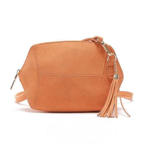 Women Tailored options Suede Premium at a great Clutch Fringe Crossbody Bag