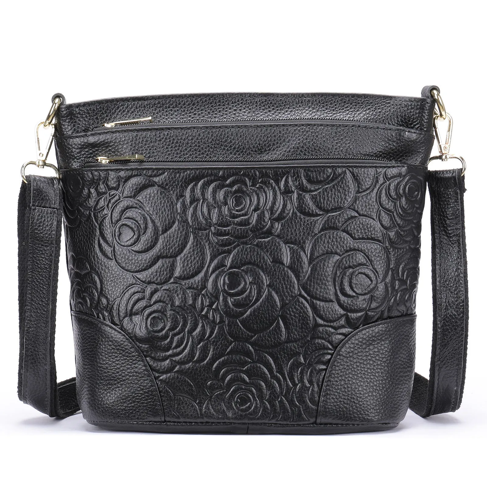 Women's Cowhide Leather First Layer Genuine High-grade Shoulder Bags